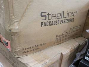 Steelinx Packaged Fasteners #8 3 6 x 5 lb. cartons Phillips Bugle Head Fine Thread Black Phosphate Sharp Point