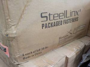 Steelinx Packaged Fasteners #8 3 6 x 5 lb. cartons Phillips Bugle Head Fine Thread Black Phosphate Sharp Point