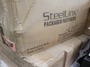 Steelinx Packaged Fasteners #8 3 6 x 5 lb. cartons Phillips Bugle Head Fine Thread Black Phosphate Sharp Point
