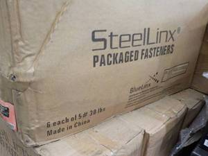 Steelinx Packaged Fasteners #8 3 6 x 5 lb. cartons Phillips Bugle Head Fine Thread Black Phosphate Sharp Point