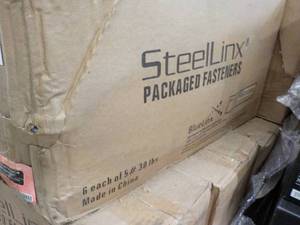 Steelinx Packaged Fasteners #8 2 12 6 x 5 lb. cartons Phillips Bugle Head Fine Thread Black Phosphate Sharp Point