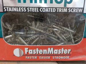 Trim Top 350 Stainless Steel Coated Trim Screws 1 58 Color Matched