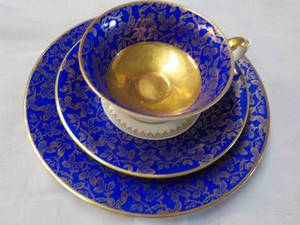Desert Plate, Cup and Saucer Set Bavaria
