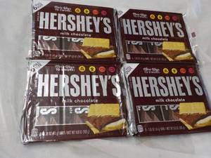4 x 6 pack Hersheys Full Size Candy Bars