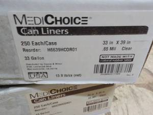 250 x 33 gallon Trash Bags...