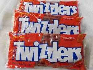 3 x 16 oz Bags Strawberry Twizzlers...