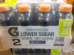 12 pack Gatorade Lower Sugar Grape...