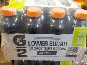 12 pack Gatorade Lower Sugar Grape...