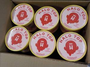 12 ct Halo Top Straw Individual Cake Mixes just add water and microwave