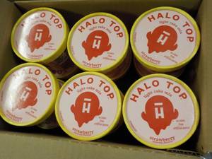 12 ct Halo Top Straw Individual Cake Mixes just add water and microwave