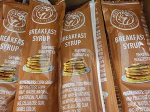 2 x 100 ct boxes Breakfast Syrup individual packets