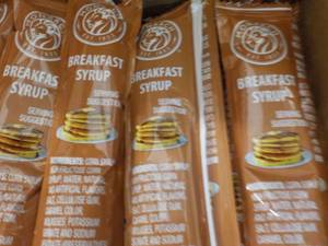 2 x 100 ct boxes Breakfast Syrup individual packets