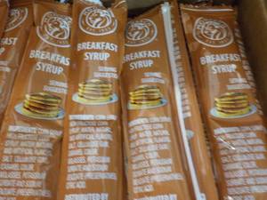 2 x 100 ct boxes Breakfast Syrup individual packets