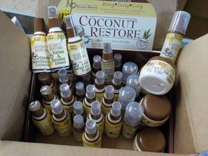 37 pc Samples Coconut Restore Products