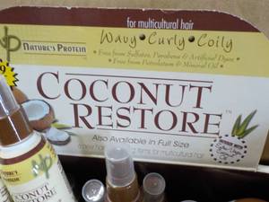 37 pc Samples Coconut Restore Products