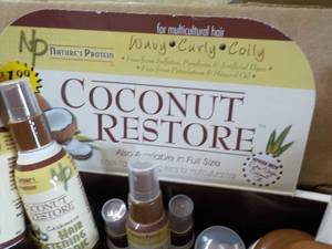 37 pc Samples Coconut Restore Products