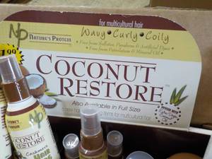 37 pc Samples Coconut Restore Products