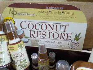 37 pc Samples Coconut Restore Products
