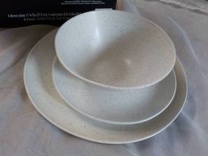 Mainstays 12 pc Dinnerware Set Juego de Vajilla