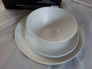 Mainstays 12 pc Dinnerware Set Juego de Vajilla