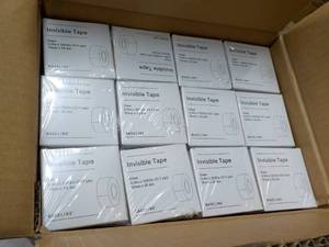 12 x 12 packs 34 x 1000 Invisible Tape