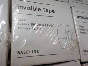 12 x 12 packs 34 x 1000 Invisible Tape