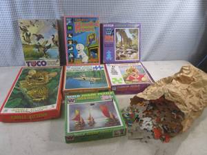 lot 20 image: (F-0) Assorted Puzzles...