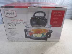 lot 27 image: (CS) Parini 12L Halogen Convection Oven - New In Box