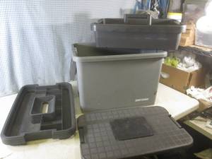 lot 135 image: (EW5) Craftsman Tool Tote - 21 x 13 x 16 34