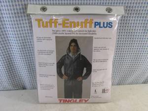 lot 139 image: (H-2) Tingley Tuff-Enuff 2pc Rain Suit Size Large - New