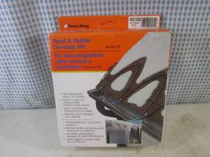 lot 150 image: (BS) Frost King 100 Ft Roof & Gutter De-Icing Kit