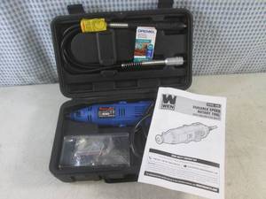 lot 162 image: (BS) Wen Variable Speed Rotary Tool In Case - Looks New Or Very Lightly Used