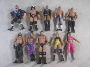 lot 189 image: (BS) Assorted Wrestling Action Figures