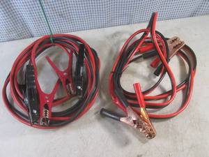 lot 190 image: (CS) 2 Sets of Jumper Cables...