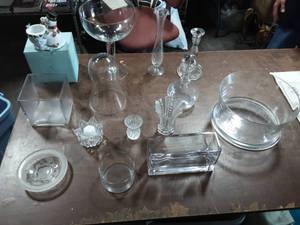 Lot Of Princess House, Party Lite & Other Glassware