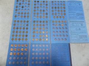 Lincoln Head Cent Folders #1, #2, #3 Partials