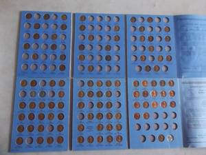 Lincoln Head Cent Folders #1, #2 Partials
