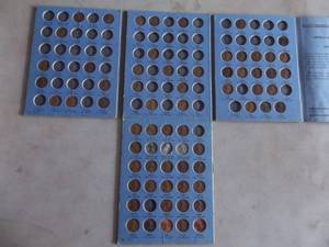 Lincoln Head Cent Folders #1, #2 Partials