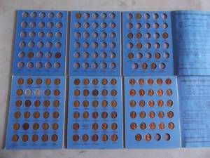 Lincoln Head Cent Folders #1, #2 Partials