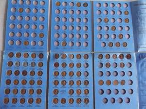 Lincoln Head Cent Folders #1, #2 Partials