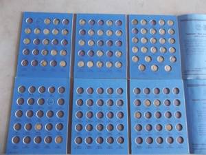 Mercury Dime Book 1916-1945 & Barber Dime Book 1892-1916 Partial