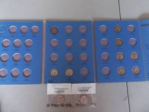 Liberty Standing Quarter Book 1916-1930 & 2- Unc Quarters
