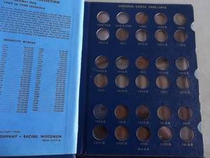 2-Lincoln Head Coin Books #1, #2 1909-1940 & 1941 To Date