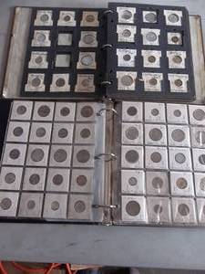 2-Albums Of Foreign Coins From Approx 30 Countries