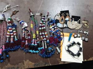 Hand Crafted Beaded Tassels & Assorted African Jewelry