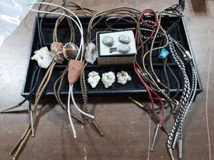 Lapidary Bolo Ties & Cufflinks