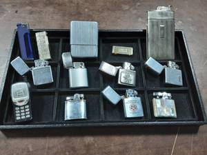 Lighters, Cigarette Box, Misc.