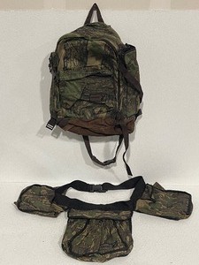 lot 82 image: Camo Backpack and Game Bag