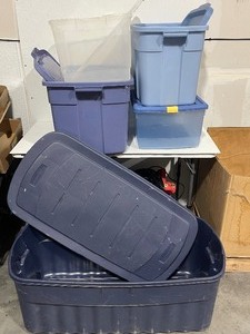 lot 84 image: Totes with Lids