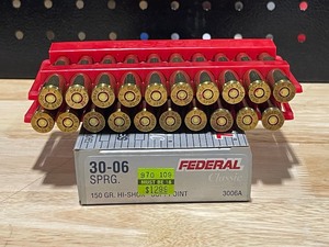 lot 29 image: Federal 30-06